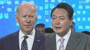 韓国大統領ユンユン、バイデン大統領と米議会に「あの糞共」と言ってる所をマイクで拾われ大炎上
