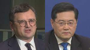ウクライナ外相、領土保全を前提とする中国の和平案を賞賛