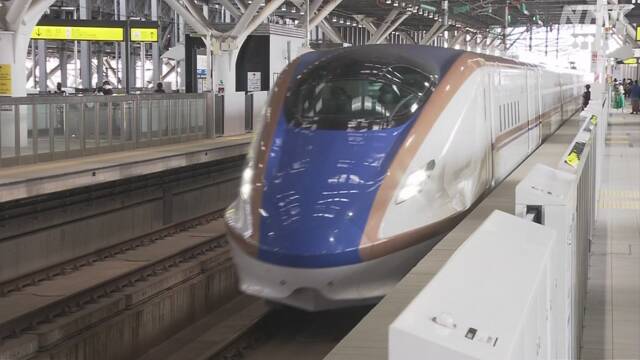 北陸新幹線　全線で運転を再開