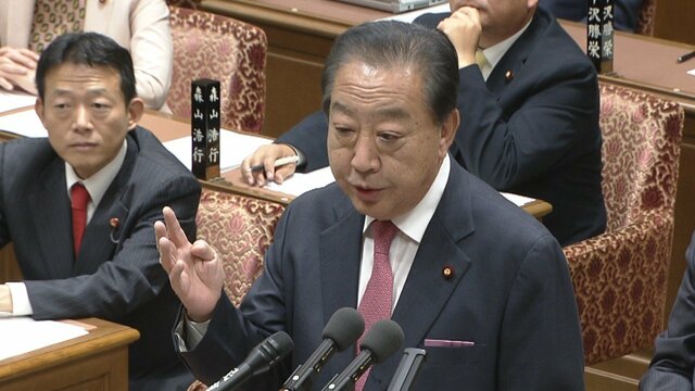 【立憲民主党の野田代表 】 自民、公明党との協議 「社会保障、負担も含めて大きな議論をしていく」
