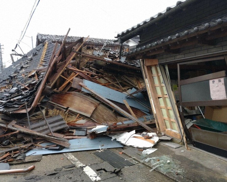 【石川県珠洲市】低い耐震化率、「壊滅的」被害招く・・・国の耐震基準を満たしていたのはわずか51％、全国の耐震化率（87％）と比べても極端に低かった
