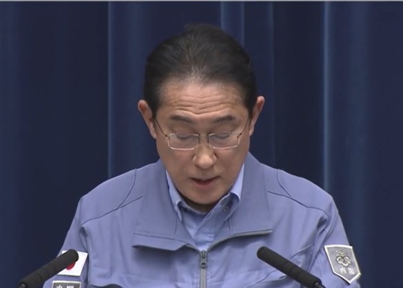 岸田首相、緊急記者会見で謝罪「心からおわび」