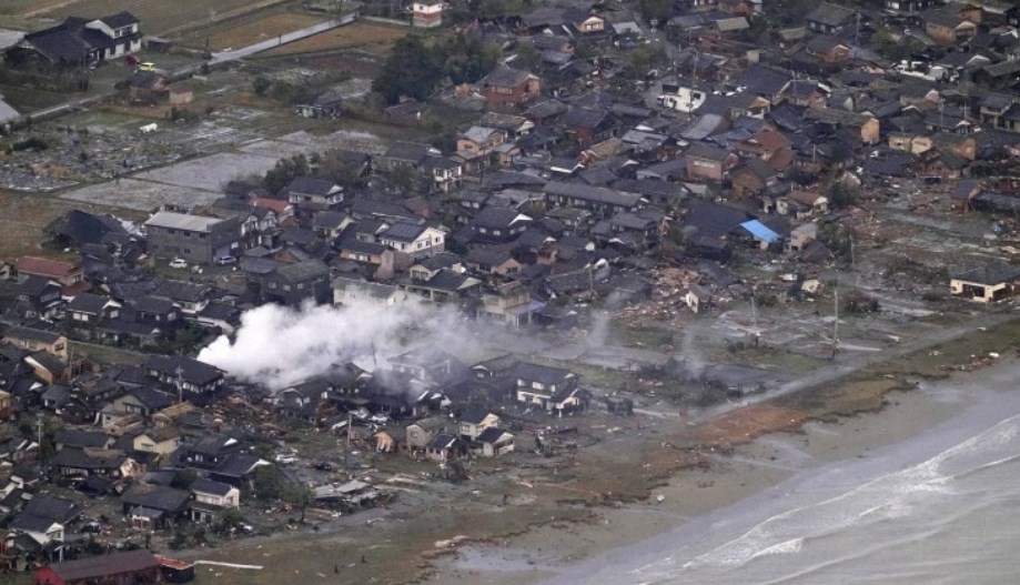 石川県の珠洲市、9割が全壊か、ほぼ全壊😨