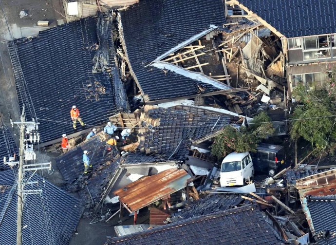 【能登半島地震】損害は９３００億円、住宅被害が３分の２…米リスク分析会社が試算