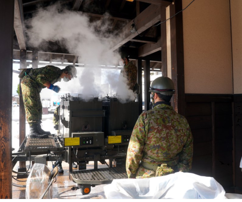 【石川】珠洲で自衛隊が炊き出し　被災者が列「温かいごはんのありがたみ」