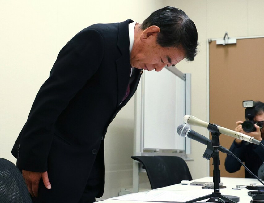 【安倍派/裏金事件】頭を下げる下村博文氏