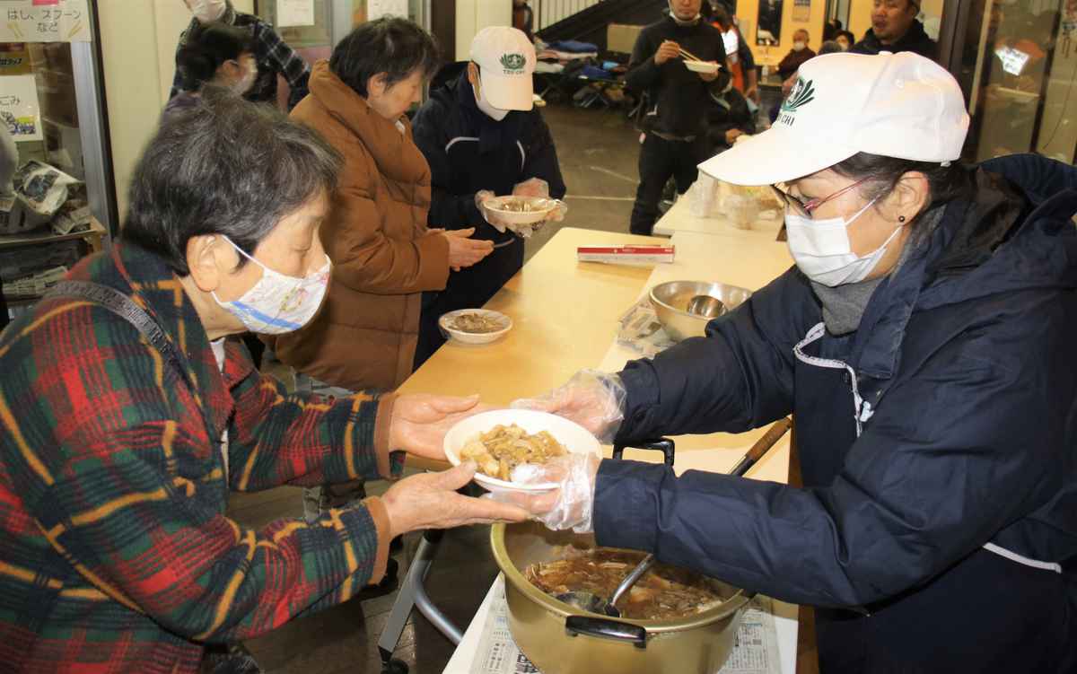 【カレー】台湾の団体も能登で炊き出し支援「温かく野菜たっぷりな食事を」