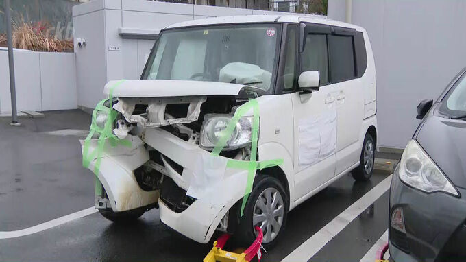 【福岡】老人ホームの送迎車がガードパイプに衝突　73歳男性死亡、83歳女性は重体