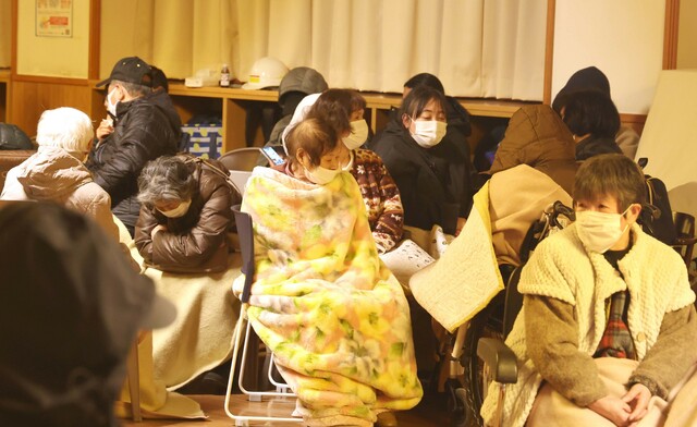 【石川県】被災地の避難所でインフルエンザや新型コロナの感染者が増えている