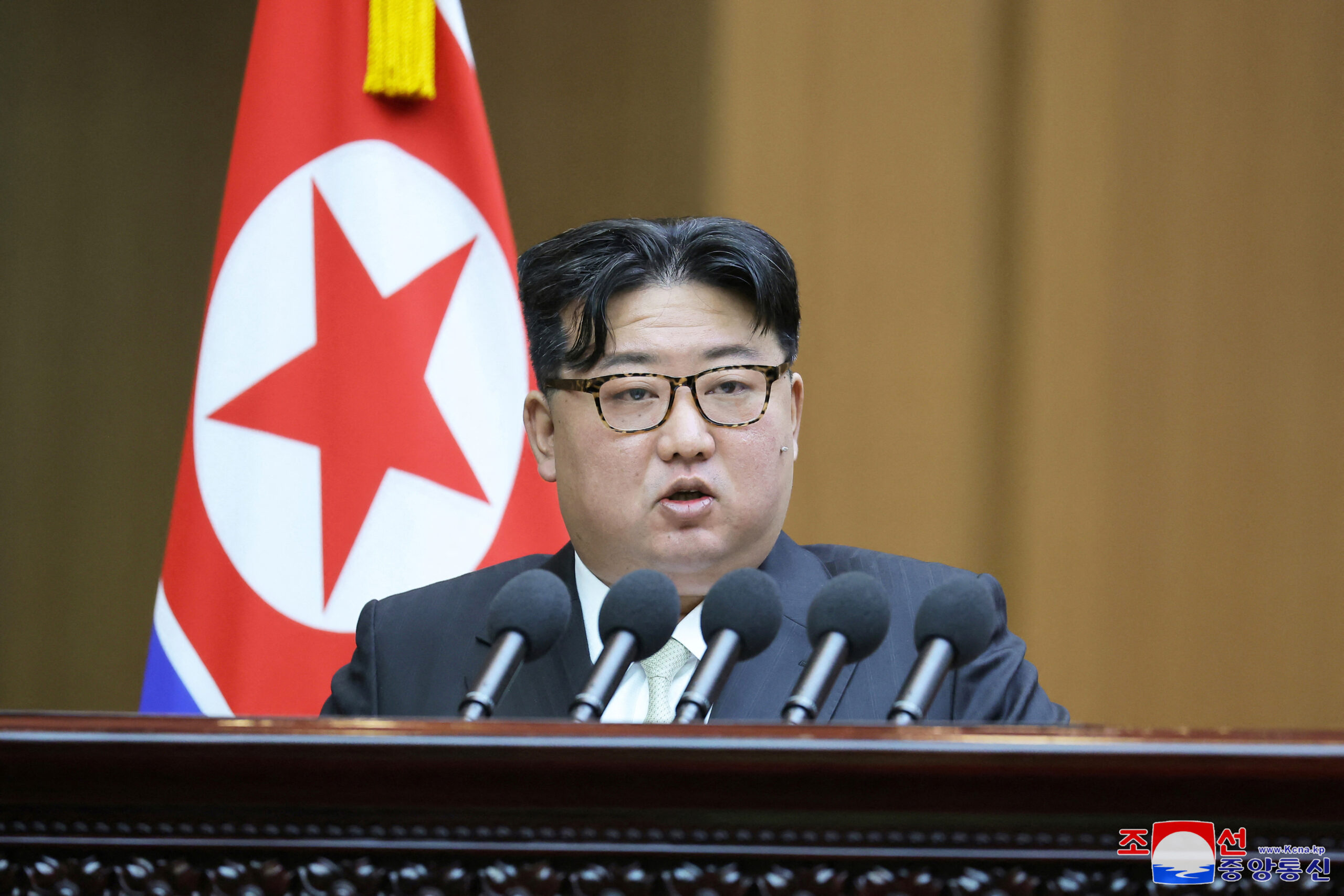 金正恩総書記「戦争は韓国を壊滅させる」　最高人民会議で施政演説