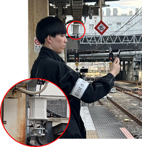 KDDI、新宿駅ホームで歩きスマホしながら1Gbps超の超高速ミリ波5G通信に成功、どういう用途だよ…