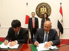エジプト向け円借款貸付契約の調印： 地下鉄の整備を通じ交通渋滞と大気汚染の緩和に貢献　国際協力機構
