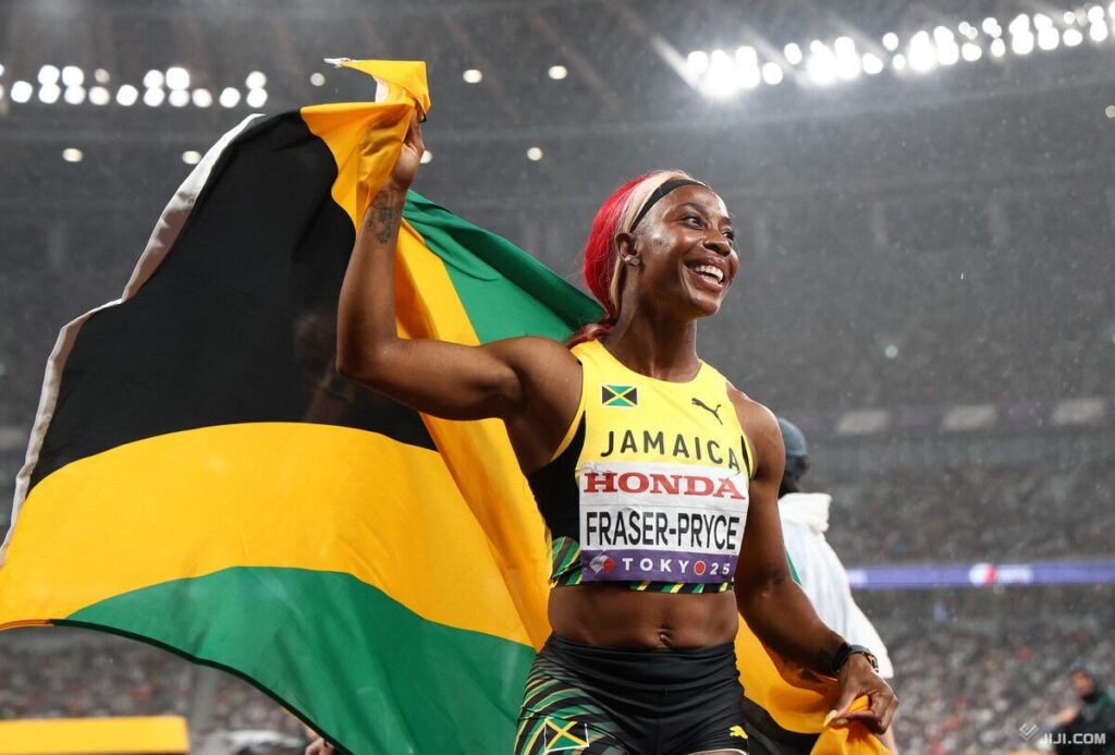 【世界陸上】女王フレーザープライスの日の丸カラーに大歓声　最後の世陸400リレーで銀メダル
