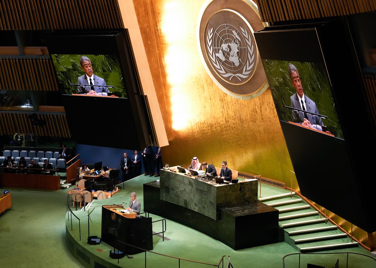 日本、パレスチナの国家承認見送りの理解求める　岩屋毅外相「いつするかの問題」