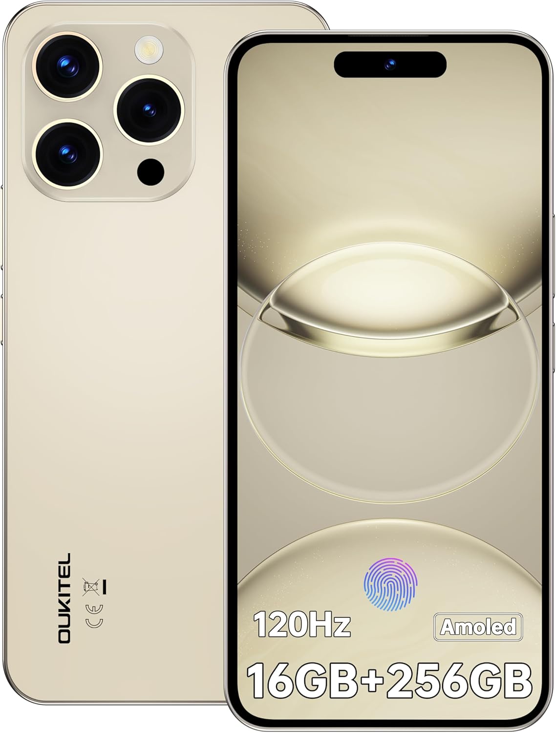 貧民に朗報、「iPhone 16 Pro Maxそっくりスマホ」に「きんいろ」が登場、税込27,900円