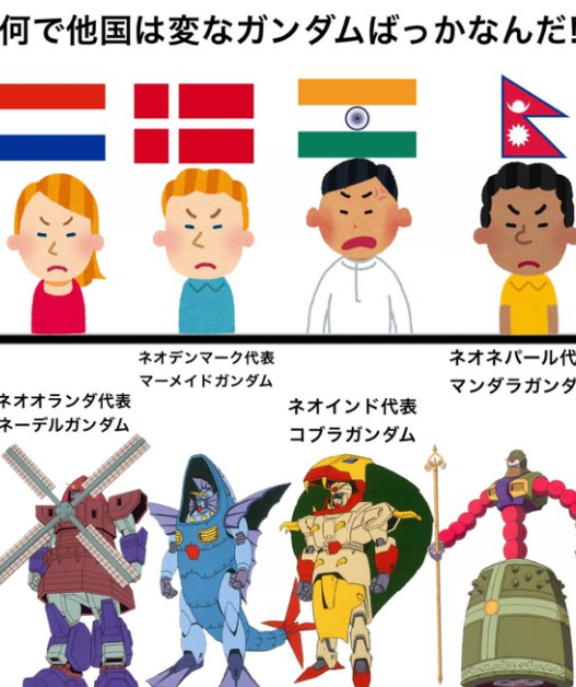 【機動武闘伝 Gガンダム】各国代表の突飛なデザインのガンダムを見た祖国の ファン達からクレーム