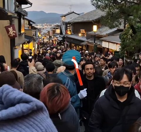 京都のオーバーツーリズムがこちら？