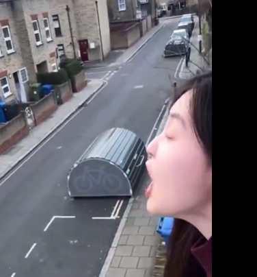 【不逞中国人／コメント欄大荒れ】中国人女性が早朝…留学先のイギリスで大声で叫び…さらに下手な日本語で日本人のふりをしての迷惑行為