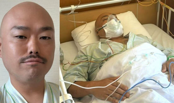 【 クロちゃん 】　声帯ポリープ切除手術が終了　「当分声は出せないけど早く治すので、NEWクロちゃんを待っててだしん！！」