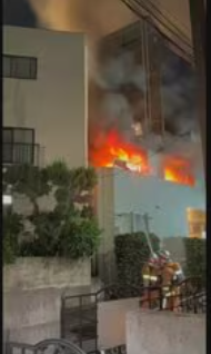 【東京・杉並区】「スマホ充電中にモバイルバッテリーから火が出た」商店街近くの5階建てマンションで火事　6人病院搬送…「ボンと音がしたので目が覚め、起きたら…」