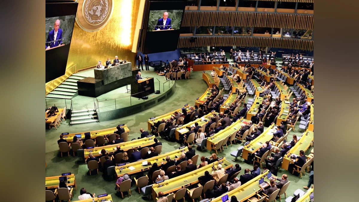 【国際】パレスチナ国家承認、フランス加わり１６０か国へ…国連で首脳級会合「平和もたらす唯一の解決策」