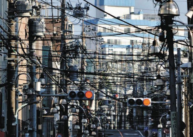 東京都、電柱の新設を禁止へ