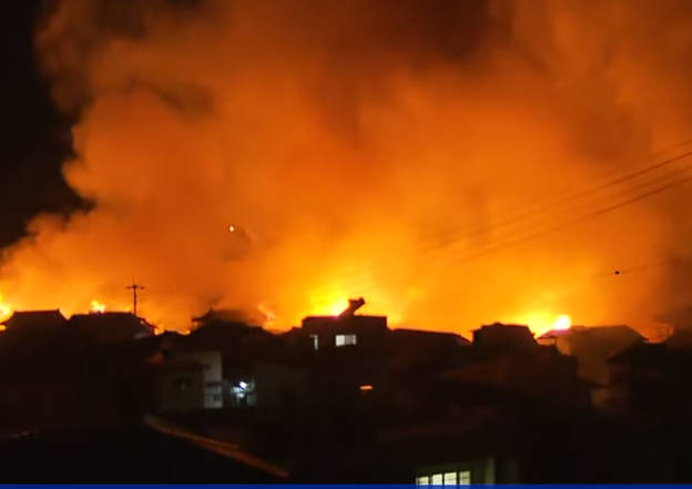 【LIVE】大分市佐賀関で大規模火災　延焼中