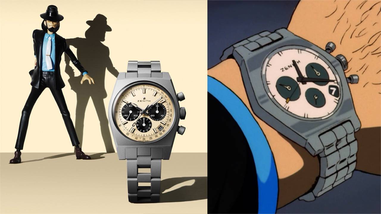 アニメ『ルパン三世』次元大介が愛用したウォッチを忠実に再現したクロノマスターがゼニスから登場