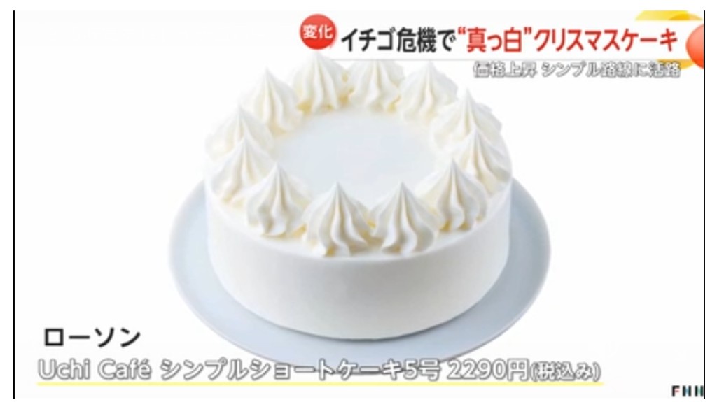 日本のクリスマスケーキ、限界突破ｗｗ
