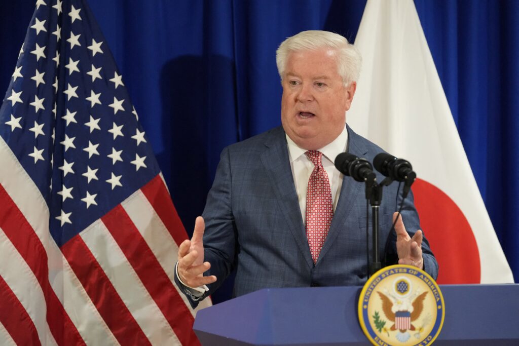 「同盟国である日本を支えていく」とグラス駐日米大使、中国の日本産水産物輸入問題で