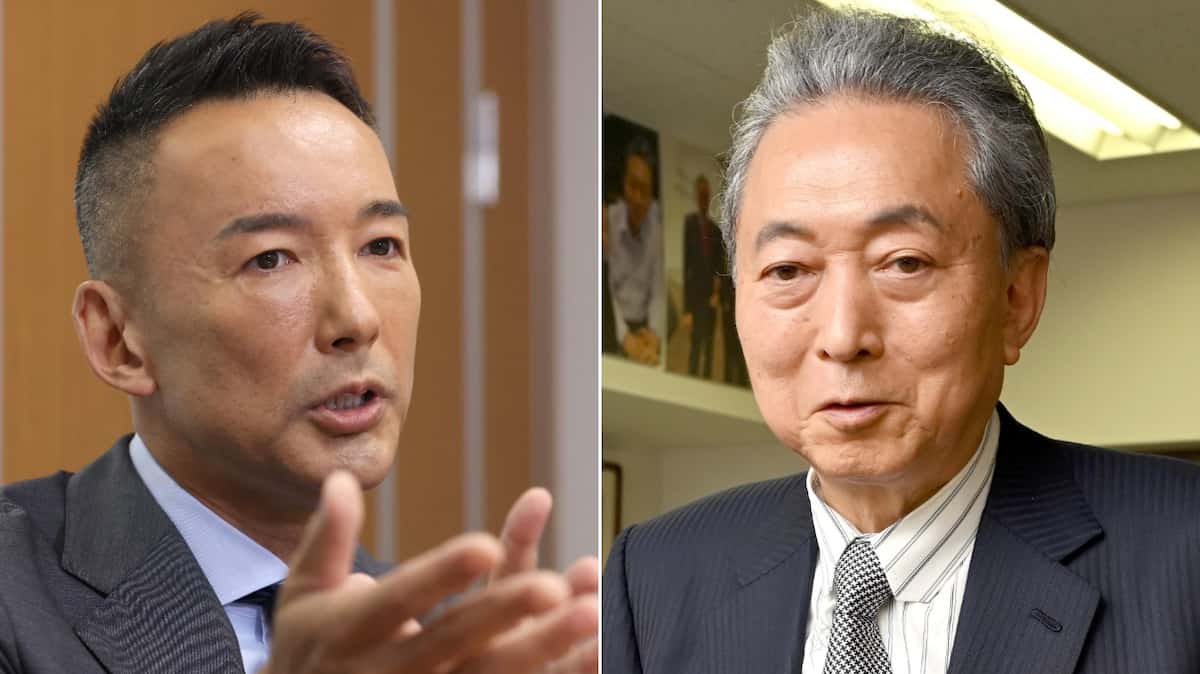 れいわ山本太郎が鳩山由紀夫元首相に政界復帰を求める