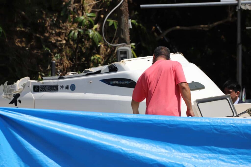 【辺野古転覆】「平和丸」船長の男性、記者の呼びかけに応じず・・・